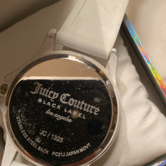 Perfect Juicy Couture watch white w black lettering works great like new - Picture 6 of 8